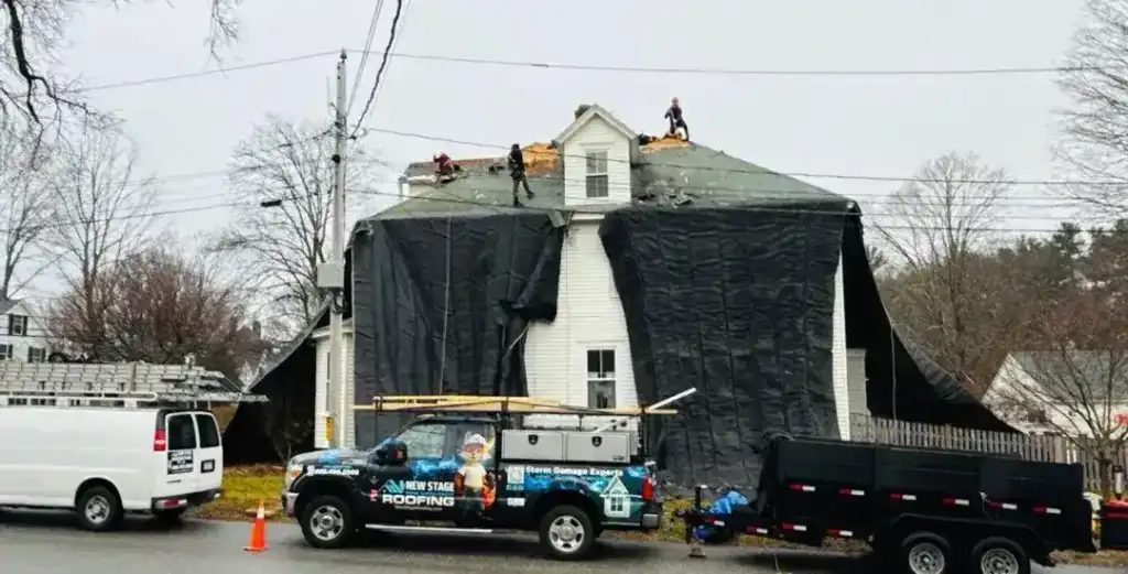 Imgi 66 contractors performing emergency roof repair